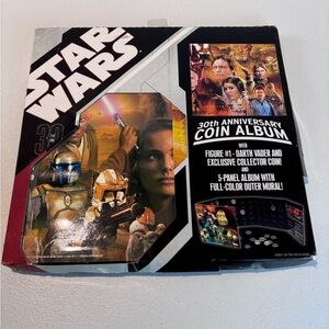 Star Wars 30th Anniversary Coin Album – Empty Collector’s Album with Sleeve 2007